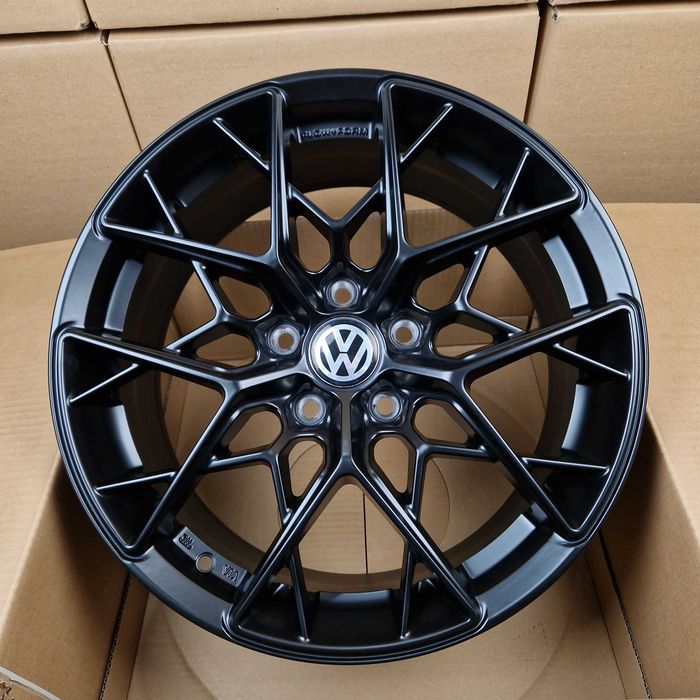 Диски На Авто R18 5x112 VW Passat Arteon CC Tiguan Golf Jetta Audi A4 A5 A6 Q3 Q5 Skoda Superb Octavia Seat Matt Black Р18
