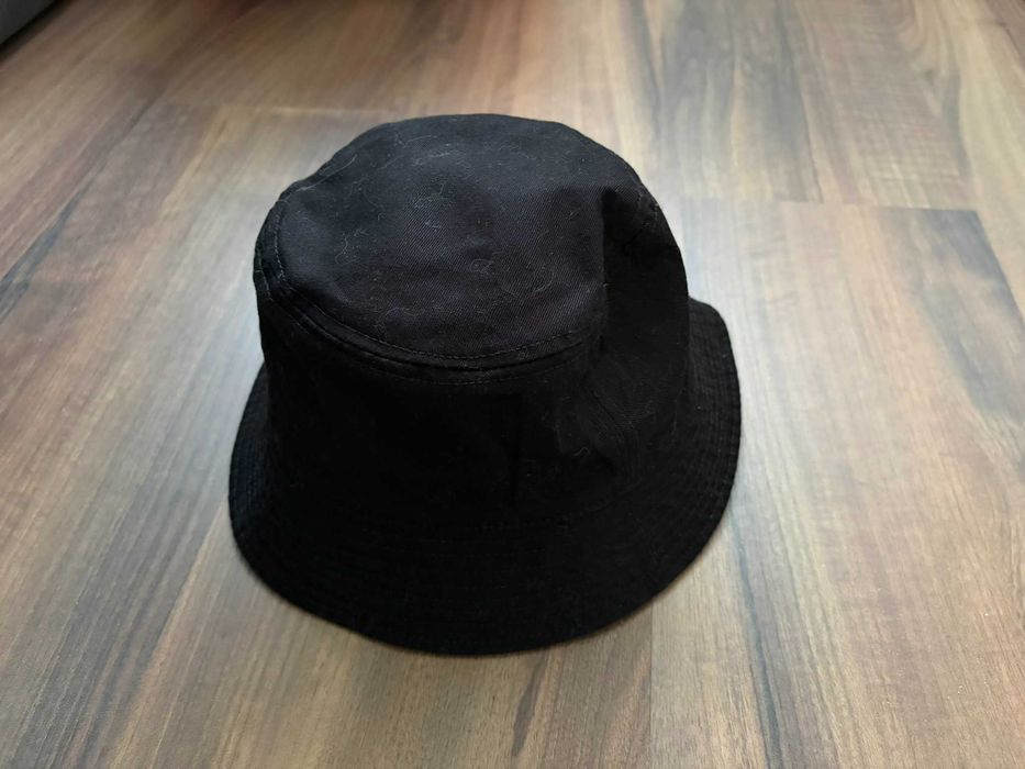 czarny kapelusz, bucket hat, kapelusz rybacki H&M, obwód 54 cm