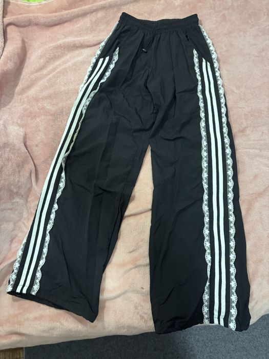 штани адідас з мереживом