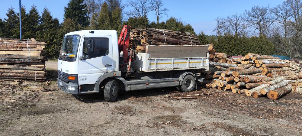 Drewno opałowe rąbane suche Olsza Brzoza Sosna Lipa Dowóz Na Wymiar