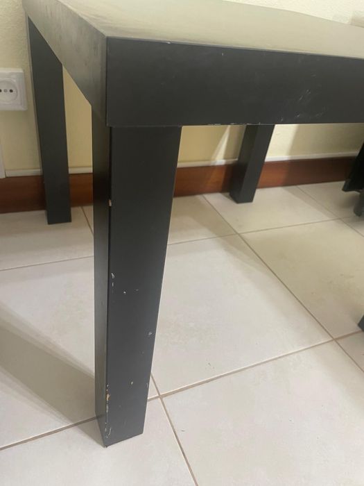 Mesa de centro preta