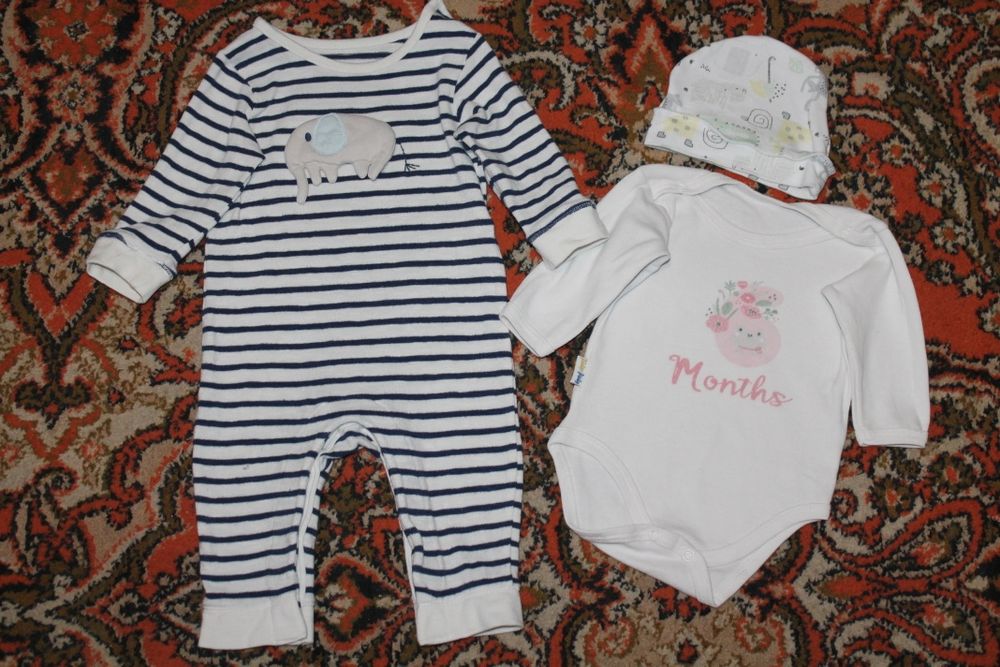 Пакет на новорожденную девочку 3-6 мес!