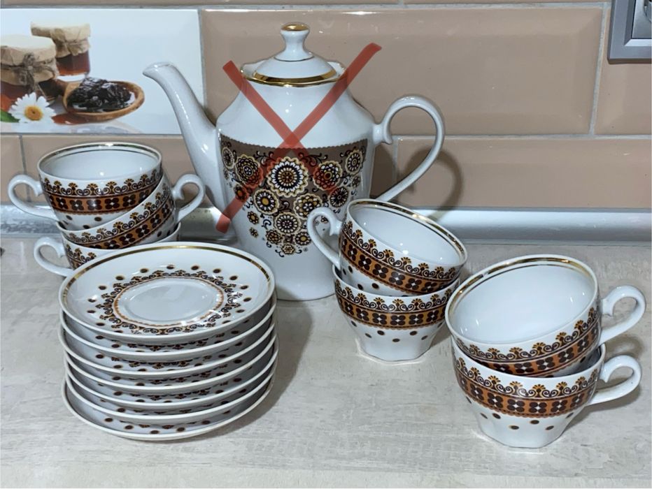 Сервіз ризької порцелянової фабрики