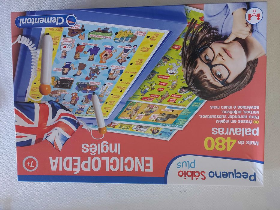 JOGO INTERATIVO - Enciclopédia Inglês - Pequeno Sábio Plus