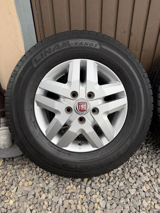Felgi z Oponami 16” Fiat 5x130 215/75/16c Ducato Jumper Boxer Demo/Now