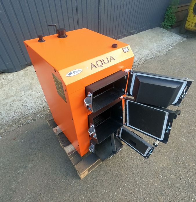 ‼АКЦІЯ Котел Твердопаливний Двохконтурний Тривалого Горіння АКВА є ТЕН