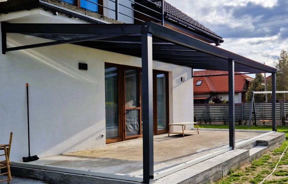 Zadaszenie tarasu weranda pergola konstrukcja aluminiowa super jakość