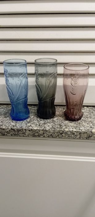 Coleção copos coca cola