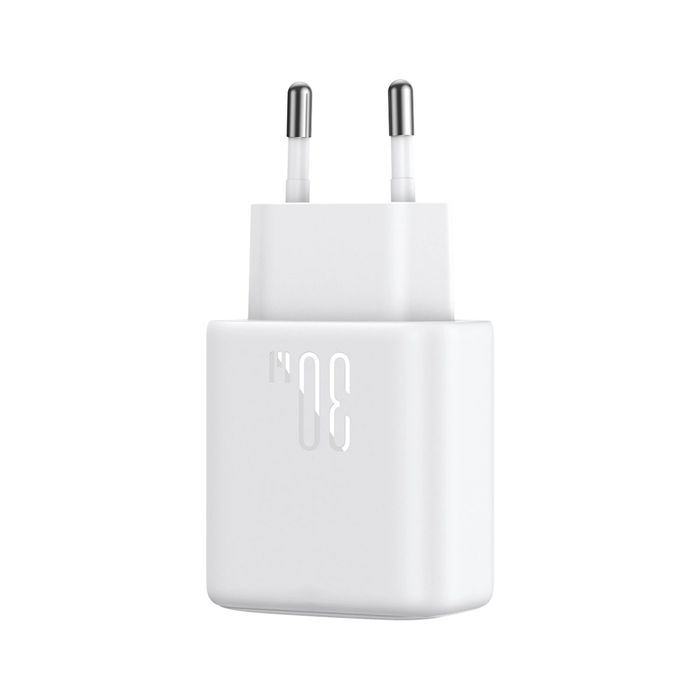 Ładowarka Joyroom JR-TCF24 sieciowa USB-C PD 30W QC SFC - biała + kabel USB-C 1m
