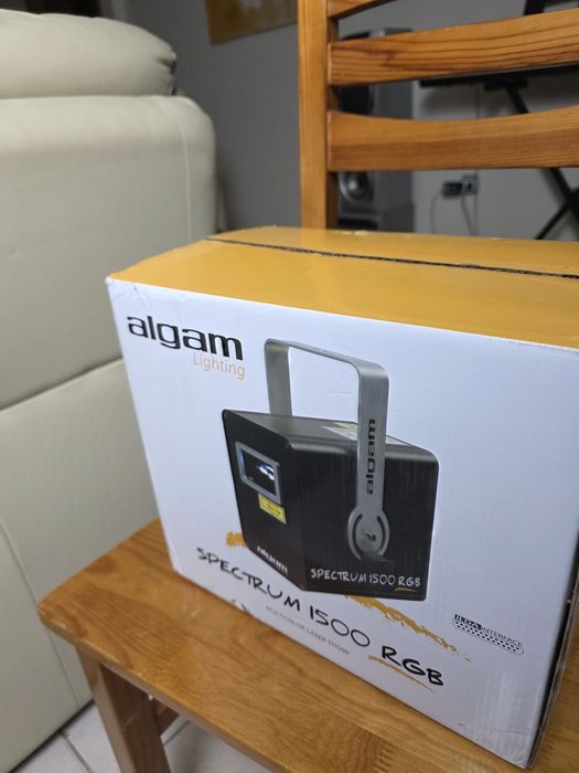 Laser Algam Lighting Spectrum 1500 RGB - Praticamente Novo (1 mês e meio de uso)