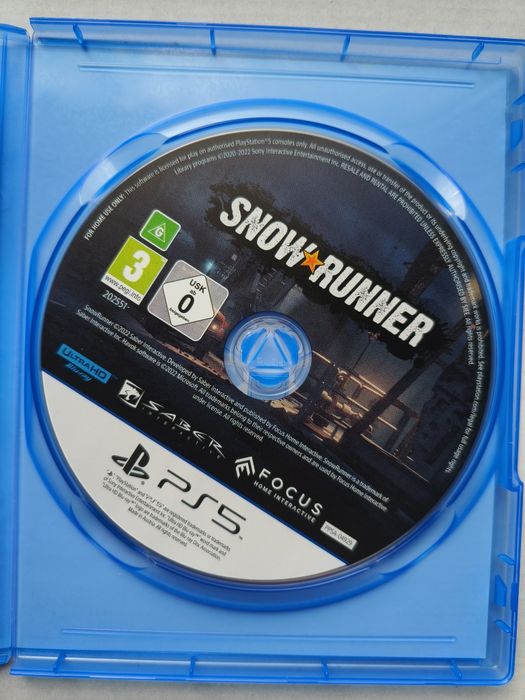 Snowrunner PS5 Playstation 5