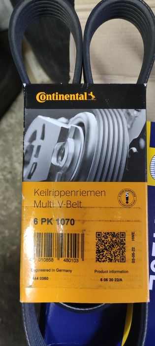 Ремінь continental 6 pk 1070