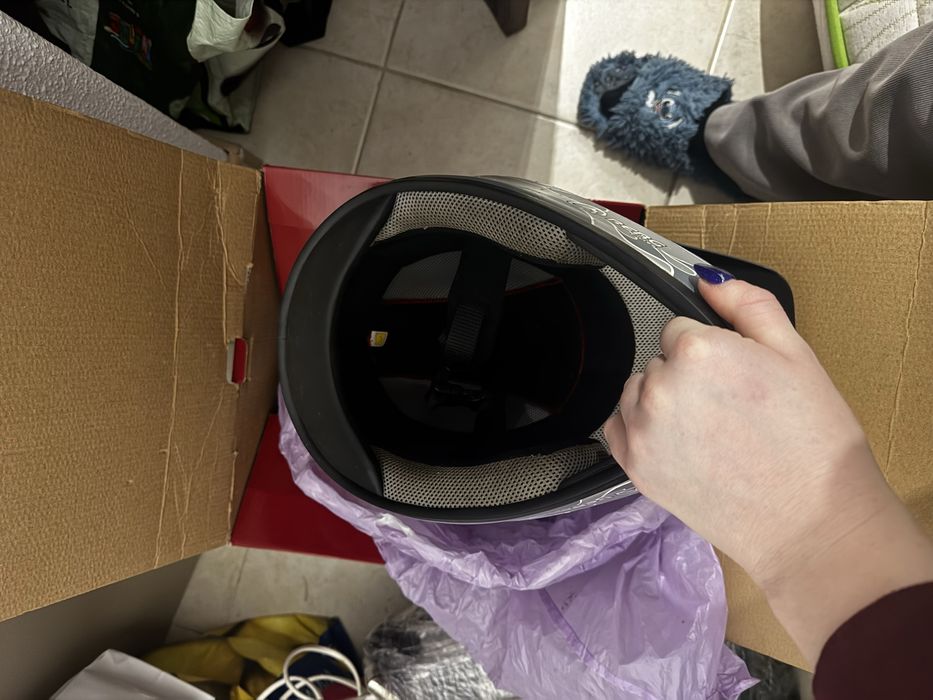 Vendo capacete de motocroce