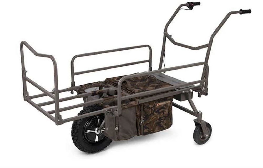 Fox Transporter 24V Power Plus Barrow (Including 2 x 9 Ah 12V Batteries and Charger) - taczka karpiowa