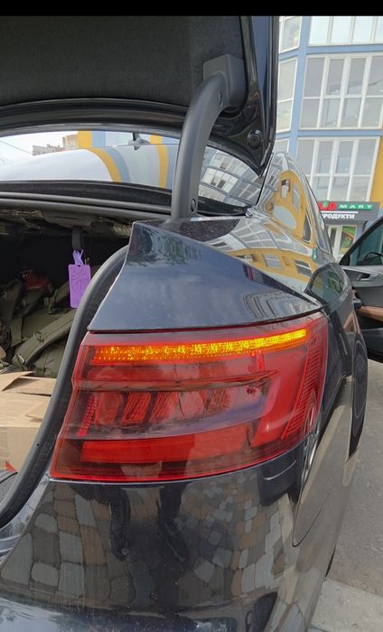 Ліхтар задній правий (фонарь задний правый) Audi A4 B9 (Ауди А4 Б9)