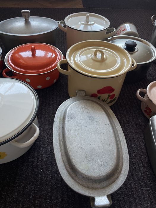 Ціна за ВСЕ! 13 предметів кастрюлі , коптарки