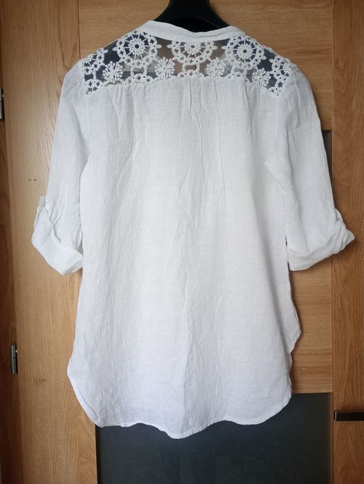 Damska Bluzka len tunika M /L