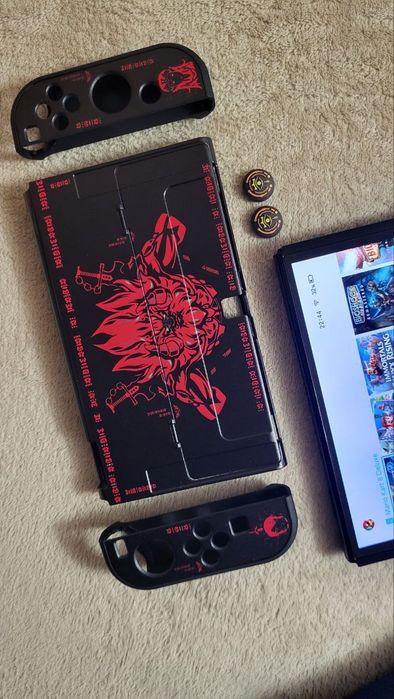 Чехол Nintendo Switch Oled Zelda Левр Протиударка з Ніжкою