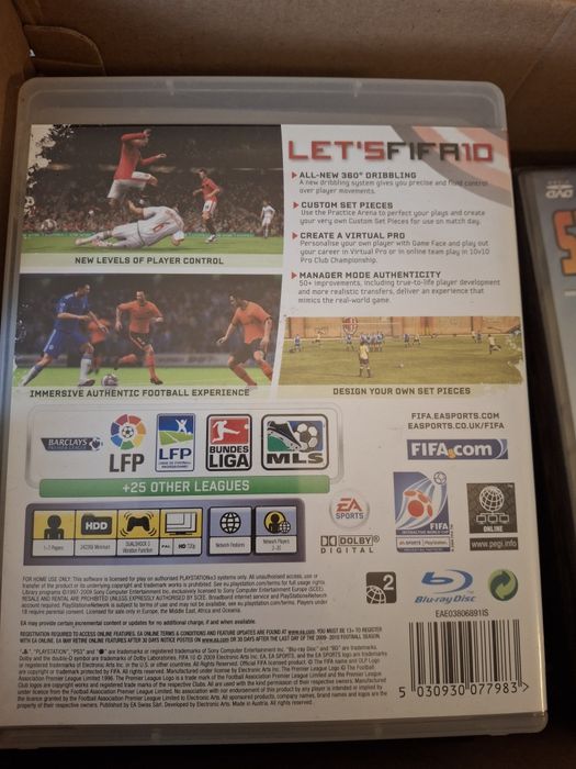 Fifa 10 e 12 ps3