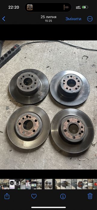 Тормозні диски W140 5.0 M119 1995р