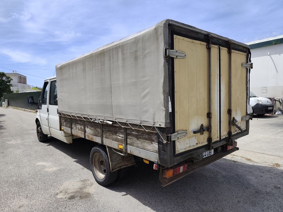 Caixa carga Ford Transit cabine dupla