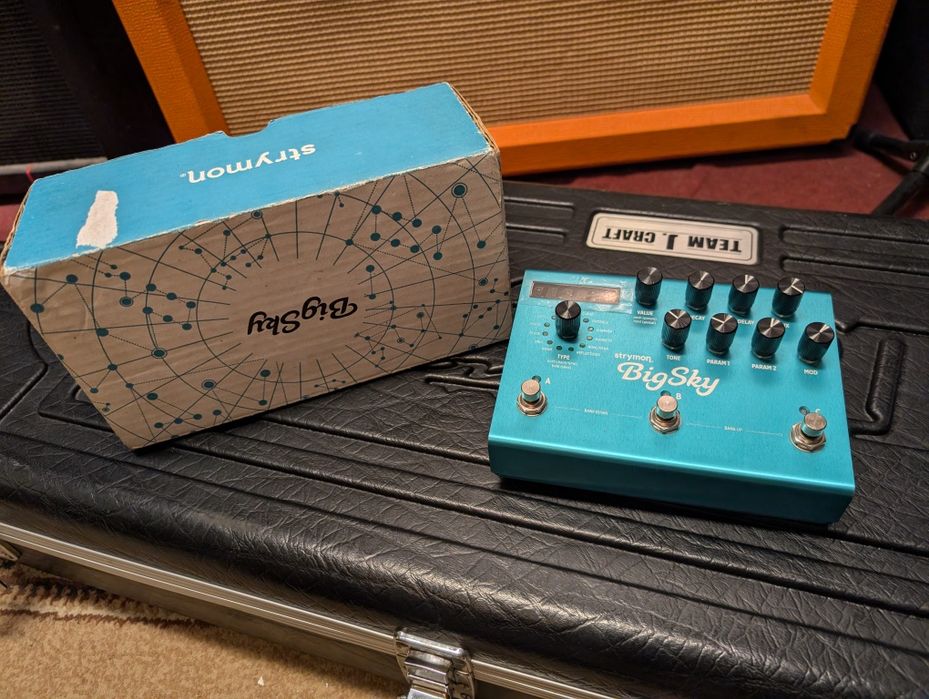 Strymon BigSky reverb echo I więcej