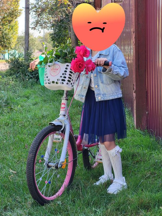 Велосипед для дівчинки 4-5-6-7-8 років