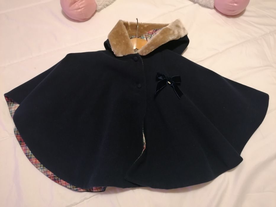 Capa/Poncho menina  6 anos