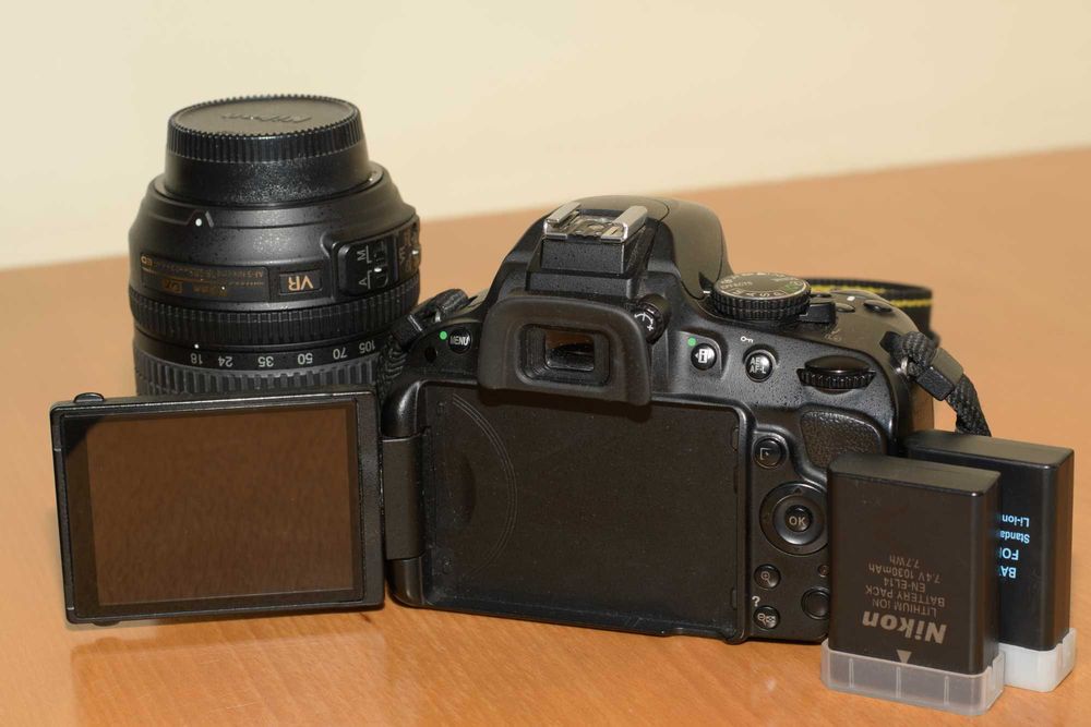 Máquina Fotográfica Nikon D5100 + Lente 18–105mm + Ofertas