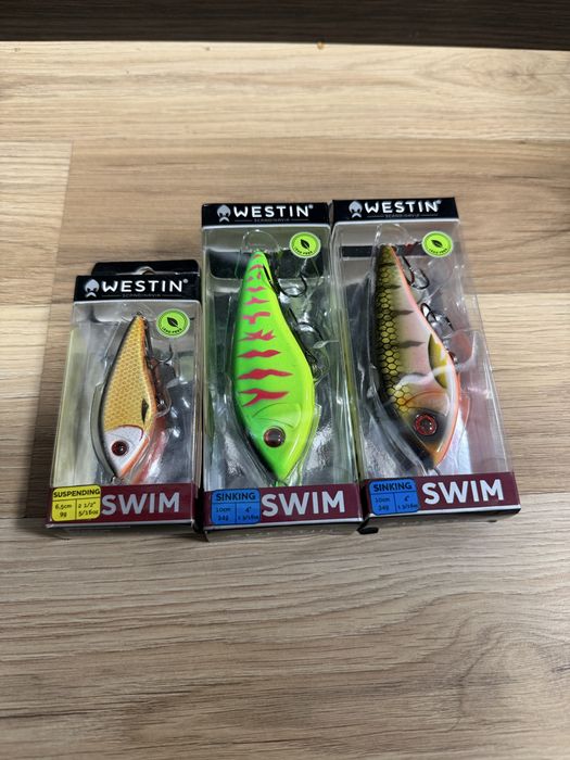 Glidebait Westin / Swimbait Westin / Вестин Свим/Джерк на щуку