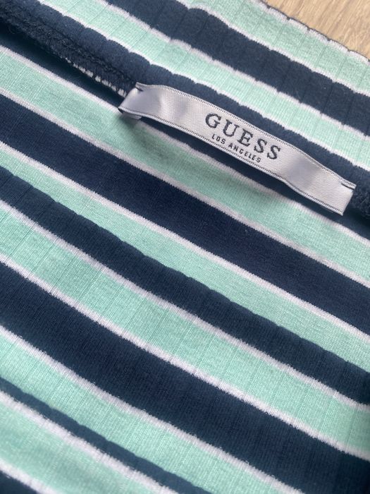 Guess top letni niebieski