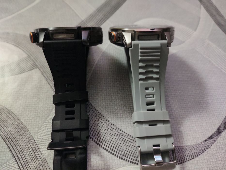 Smartwatch zegarek 1000mah czarny/srebrny hd amoled 1,85" 47mm