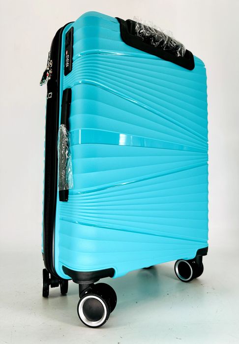 Nowa kabinowa walizka gumowa torba turkusowa