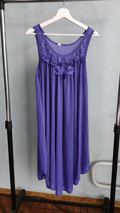 Нічна сорочка для вагітних з віскози жіноча.