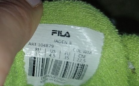 Кросівки Fila 35розмір