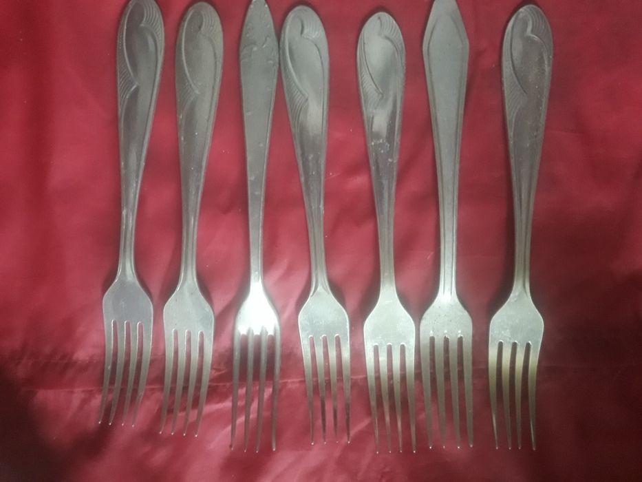 9Столовые приборы СССР