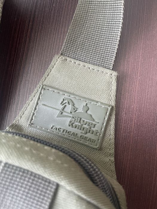 Тактична сумка через плече Silver Knight (олива) слинг / підсумок