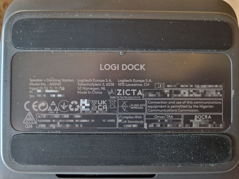 Logitech Logi Dock Docking Station64751907297667121