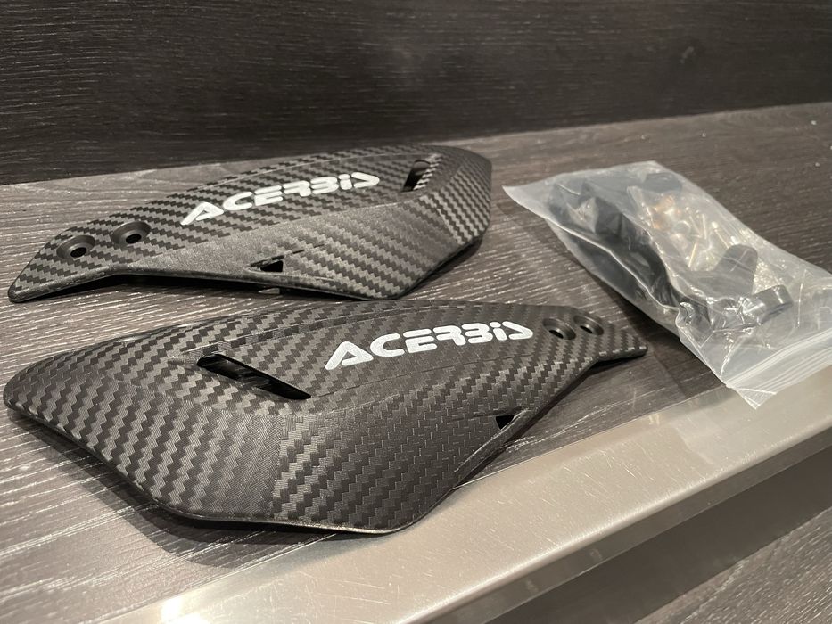 Proteção de Mãos Acerbis Carbono Mota de Enduro/ Motocross/Bicileta