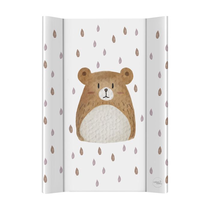 Przewijak Miękki Profilowany 70x50 Basic Bear Buddy Dla Niemowlaka Zmywalny Przewijak Do Pielęgnacji Dziecka Ceba
