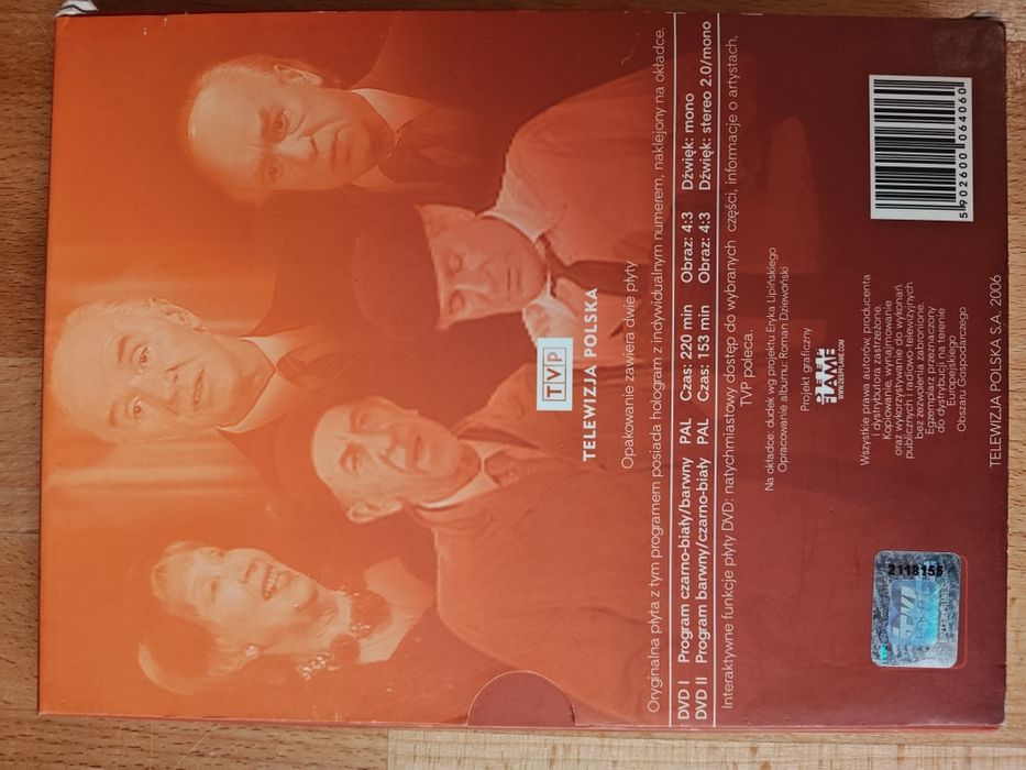 Kabaret Dudek płyta DVD