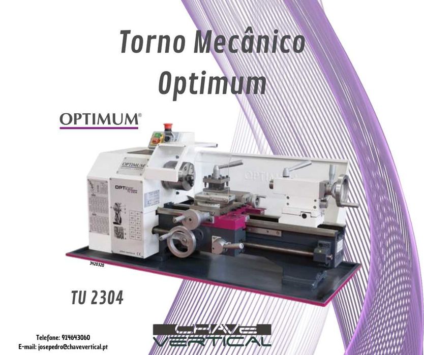 Torno Mecânico TU 2304 Optimum   JR19