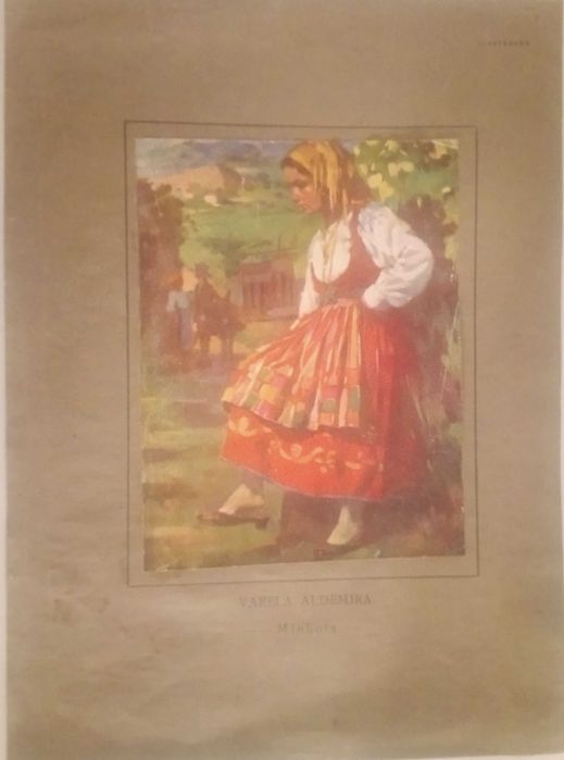 Ilustração antiga  "Minhota"