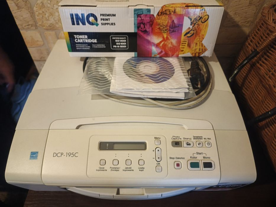 Sprzedam urządzenie wielofunkcyjne Brother DCP-195c z tuszami