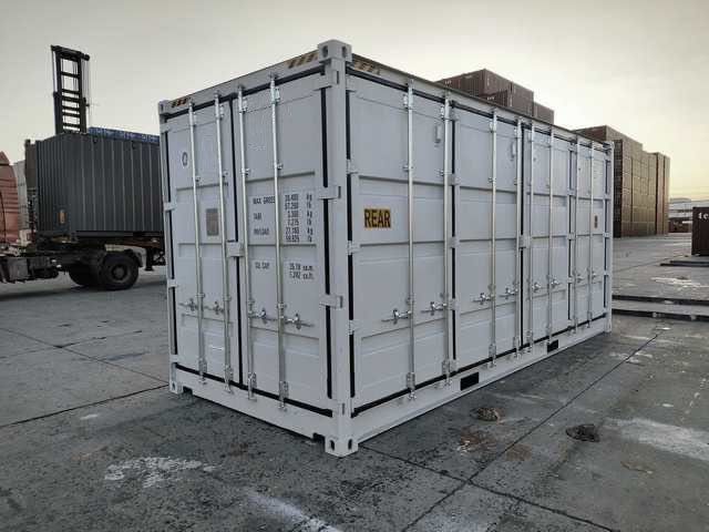 Kontener morski 20HC Open Side, podwyższany 6 metrowy, boczne wrota