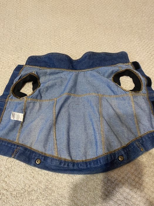 Куртка джинсовая для собак  р. М в отличном состоянии! р. М