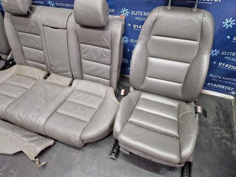 Jogo de bancos usados AUDI A4 B6 S-LINE PELE AQUECIDOS