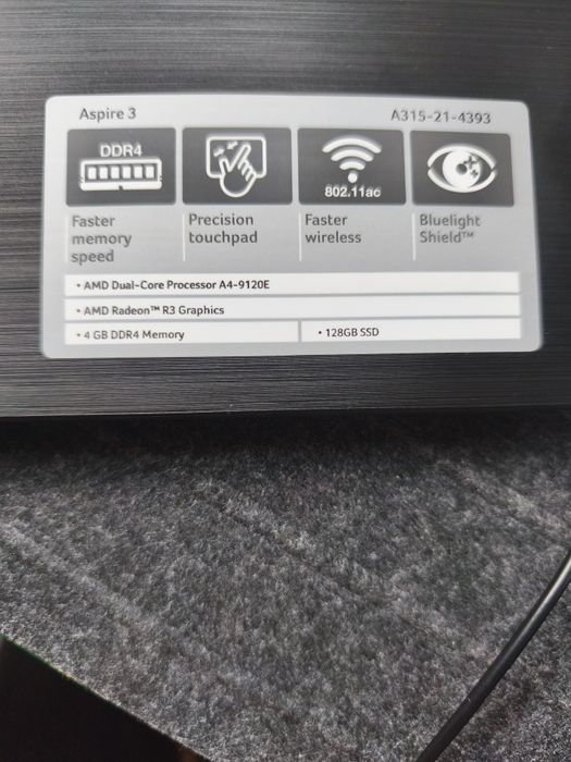 Acer Aspire 3 128GB SSD