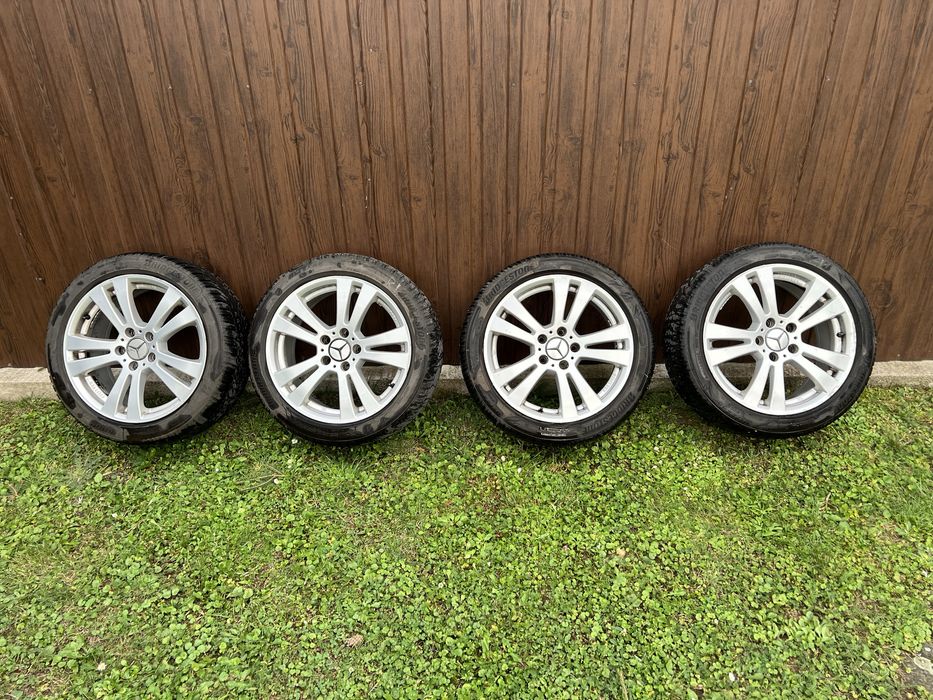 Koła alufelgi Mercedes z oponami Bridgestone 225/45/17