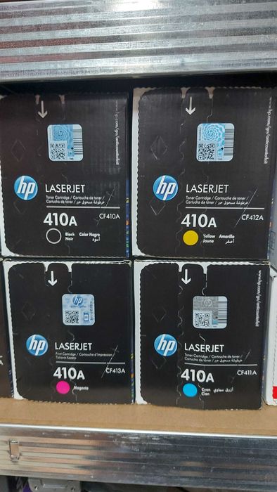 Tonery oryginalne HP 410A / CF410A / CF411A / CF412 / CF413A